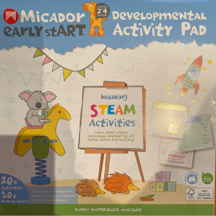 Developmental activity pad