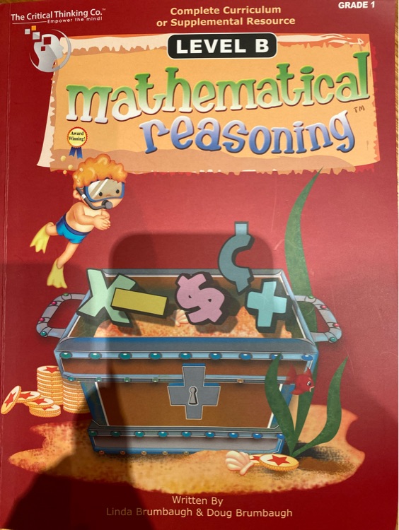 Mathematical reasoning level  B Grade 1