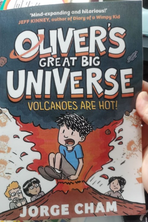 Oliver's great big universe volcanoes are hot!