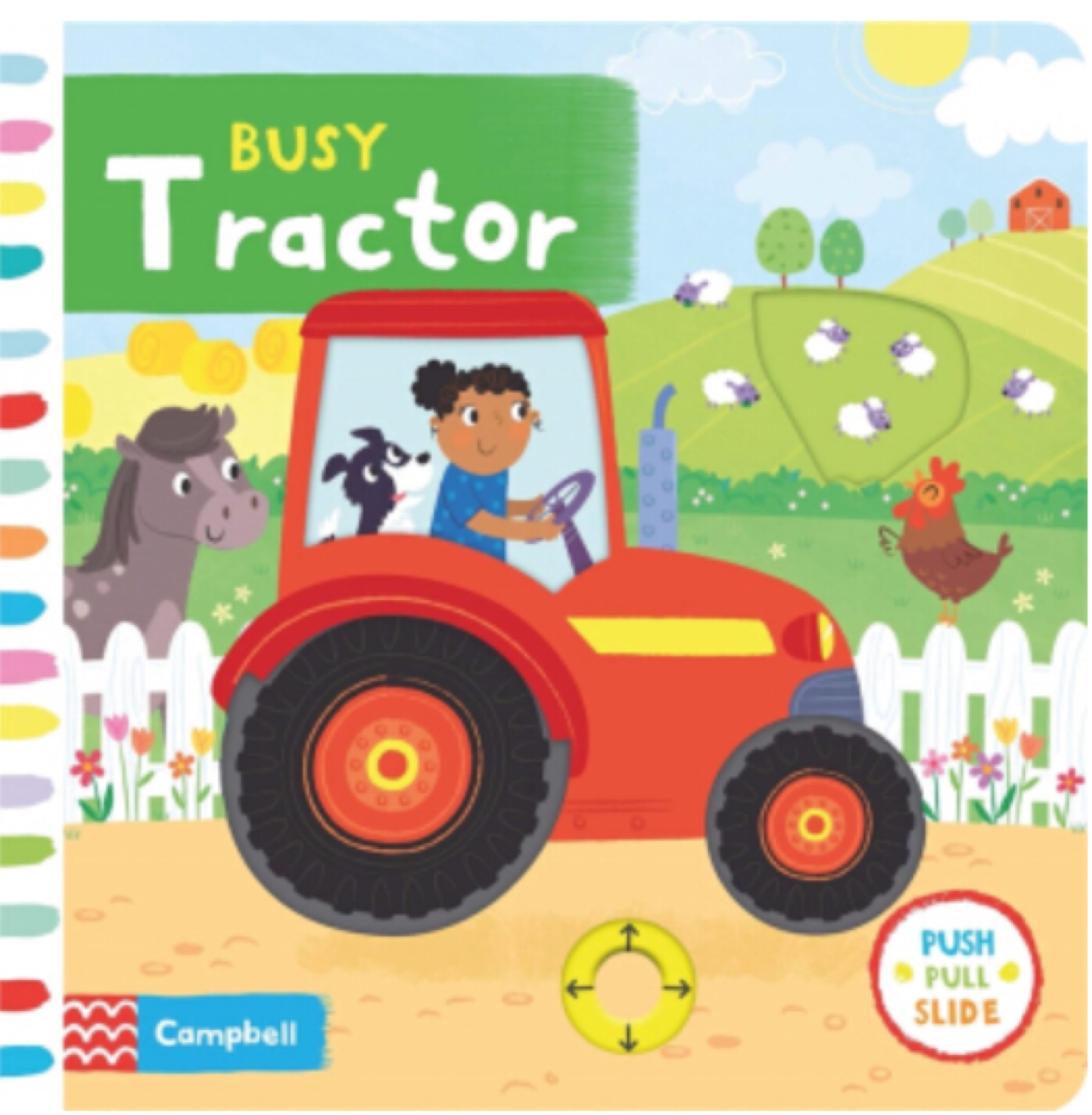 busy tractor