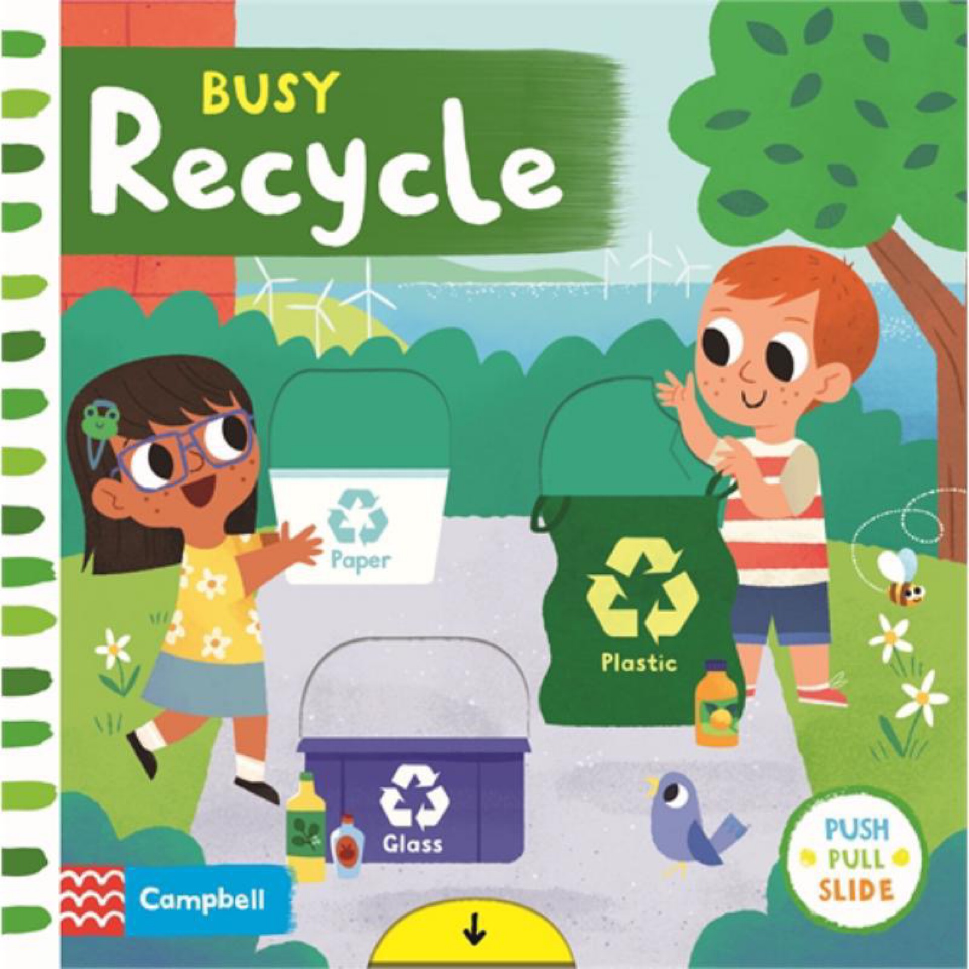 英文原版 Busy系列 Busy Recycle 忙碌的環(huán)保