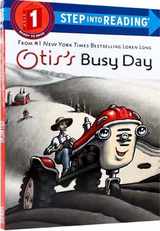 step into reading 1 OTIS'S BUSY DAY OTIS的忙碌一天低幼啟蒙平裝分級(jí)閱讀