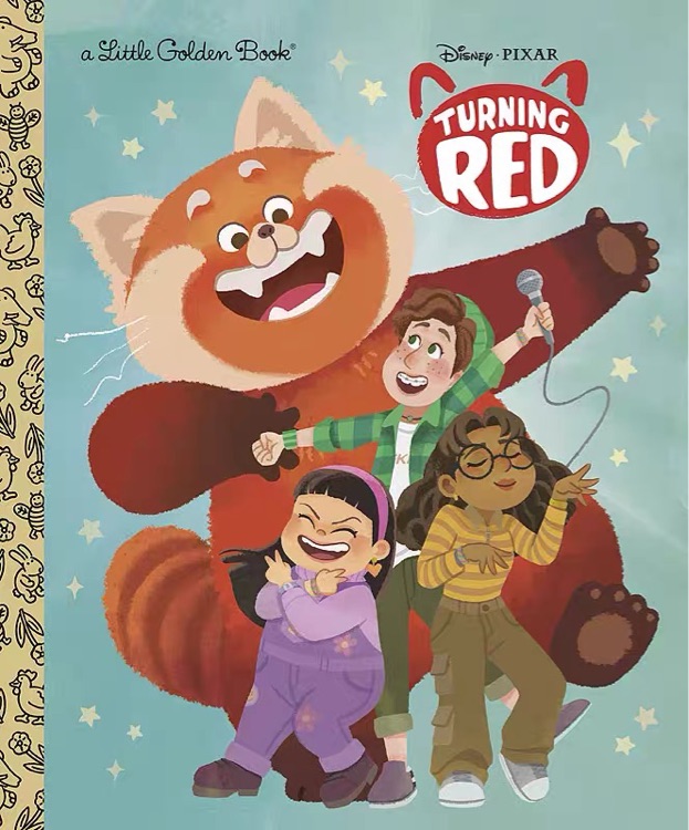 Disney/Pixar Turning Red Little Golden Book