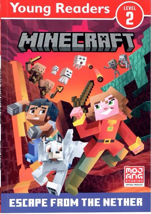 Minecraft Young Readers Level 2 Escape from the Nether