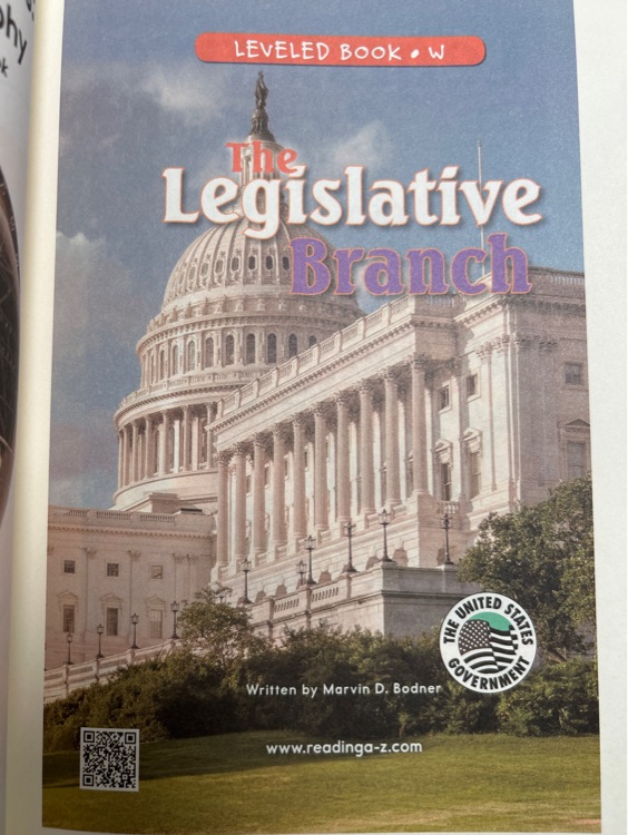 the legislative branch