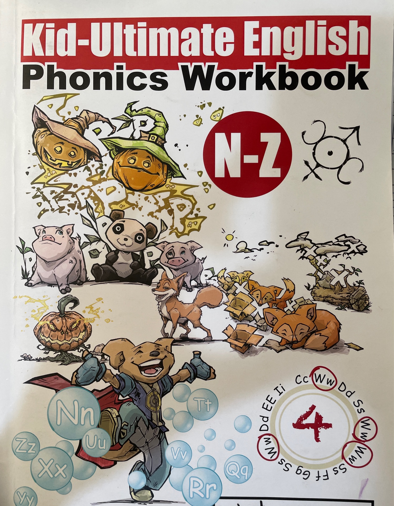 Kid Phonics Workbook N-Z