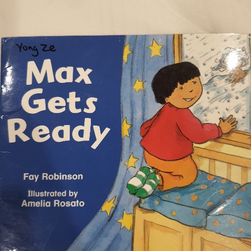 Max gets ready