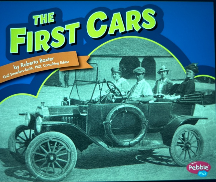 The First Cars