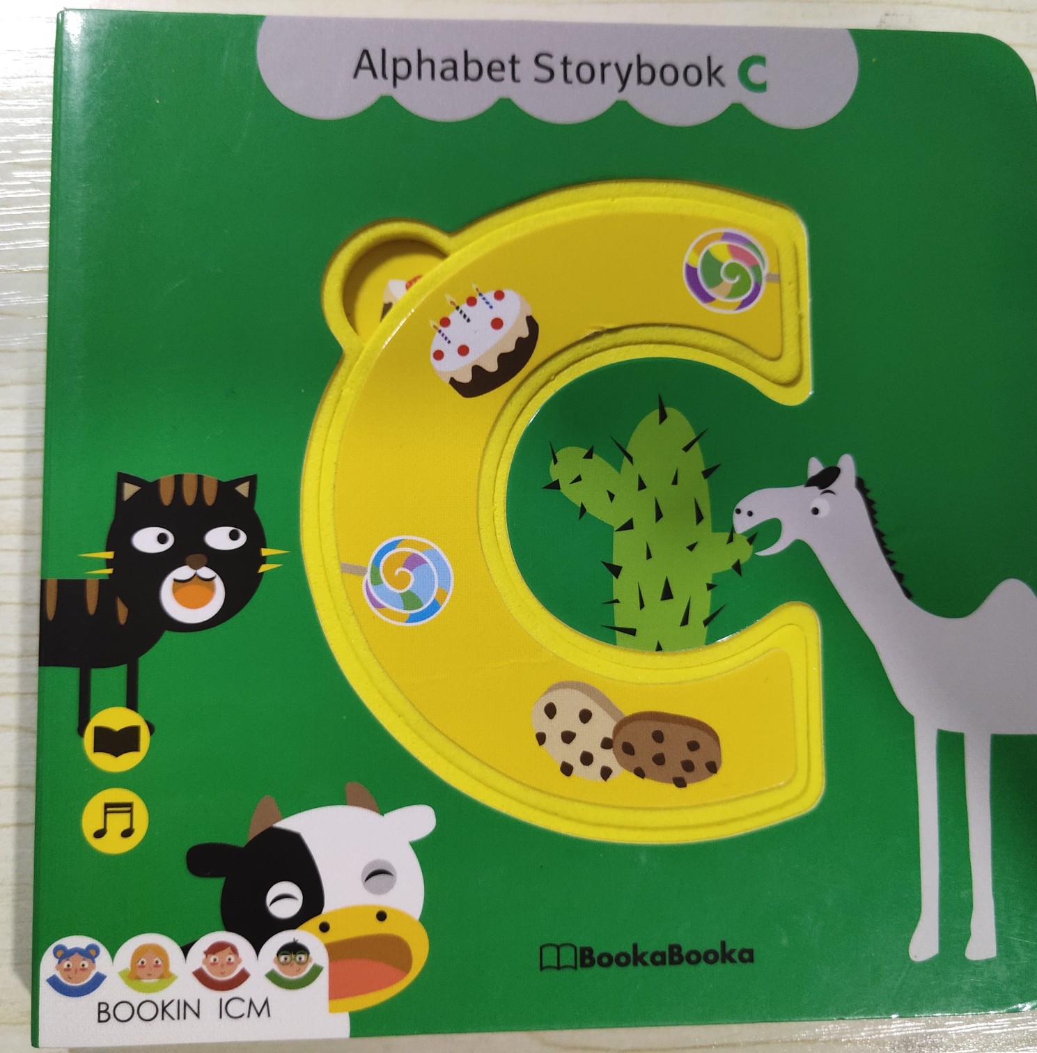 Alphabet storybook C. What do you like?