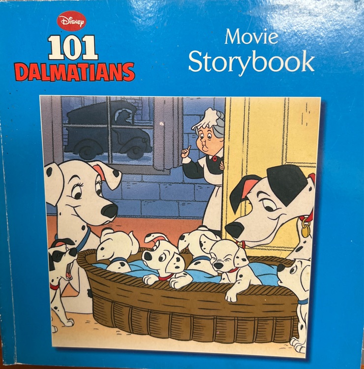 101 Dalmatians - disney movie book