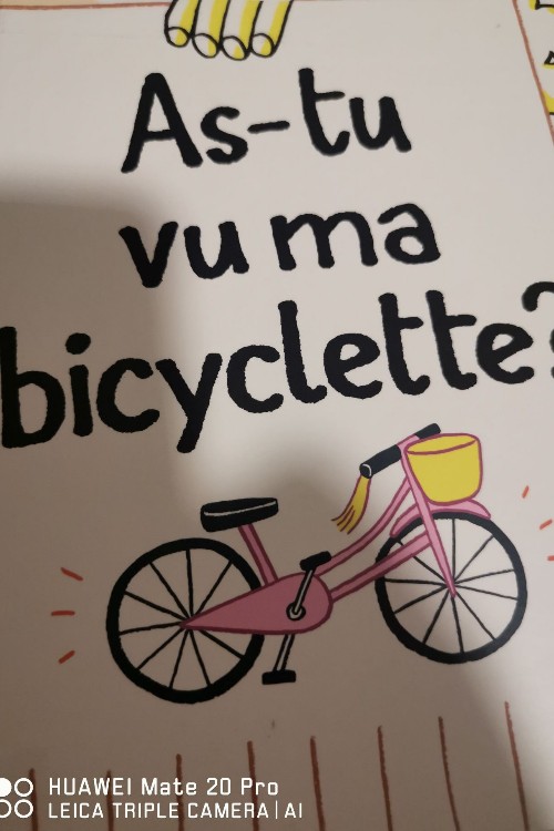 As-Tu vu ma bicyclette?