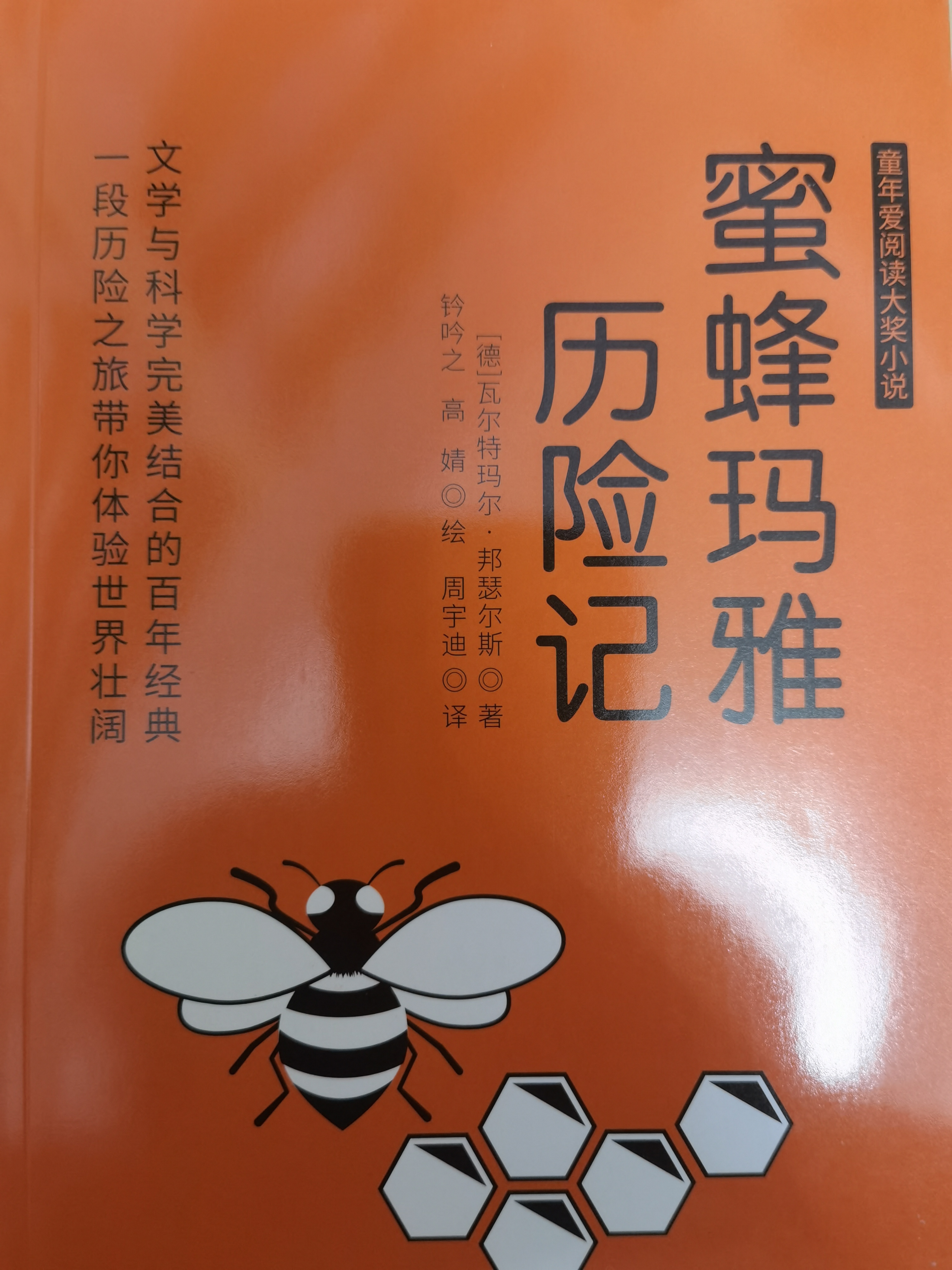 童年愛閱讀大獎(jiǎng)小說-蜜蜂瑪雅歷險(xiǎn)記