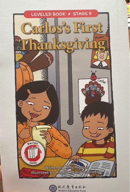 ABC·time 8級 Carlos's First Thanksgiving