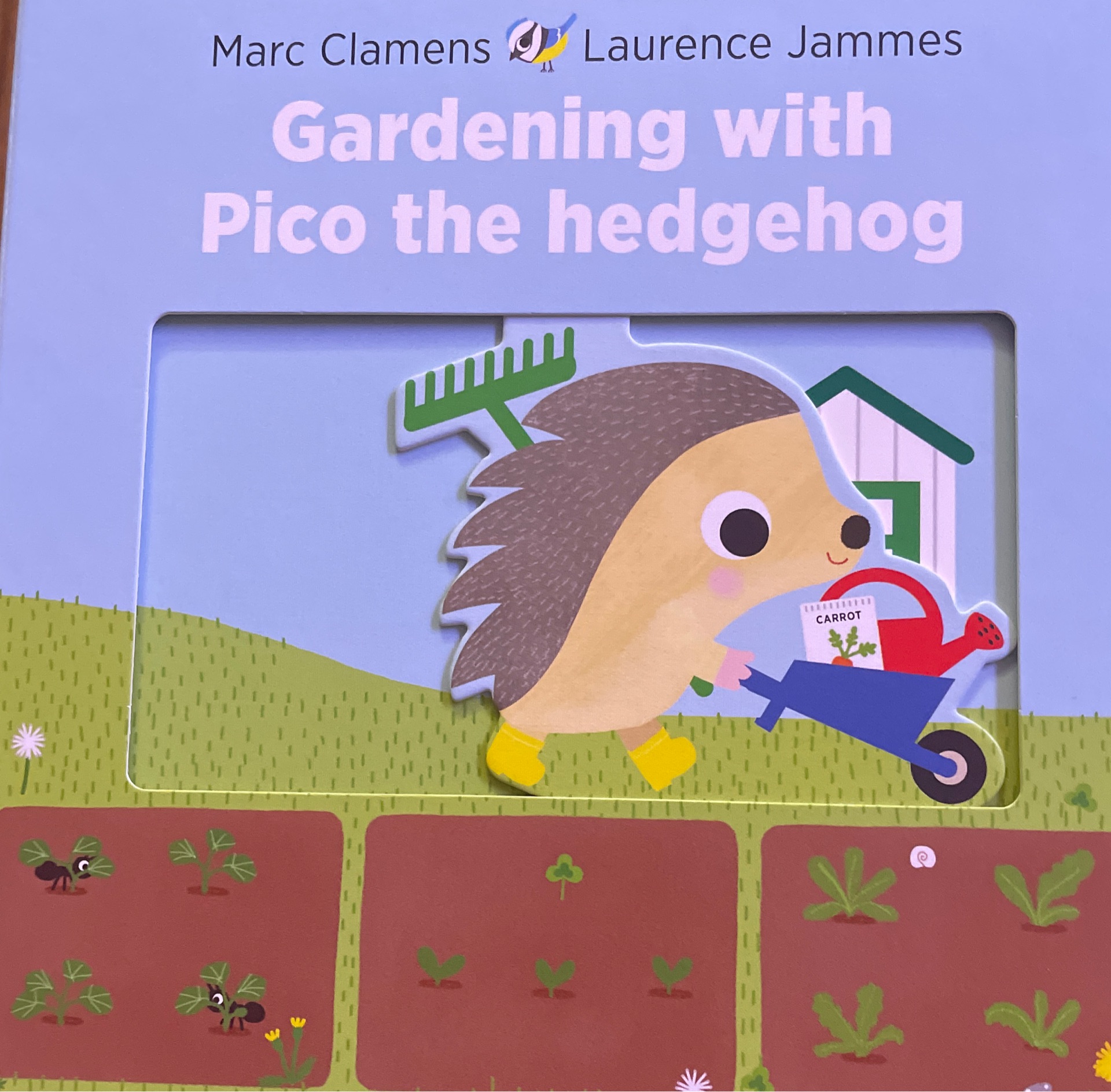 Gardening with pico the hedgehog