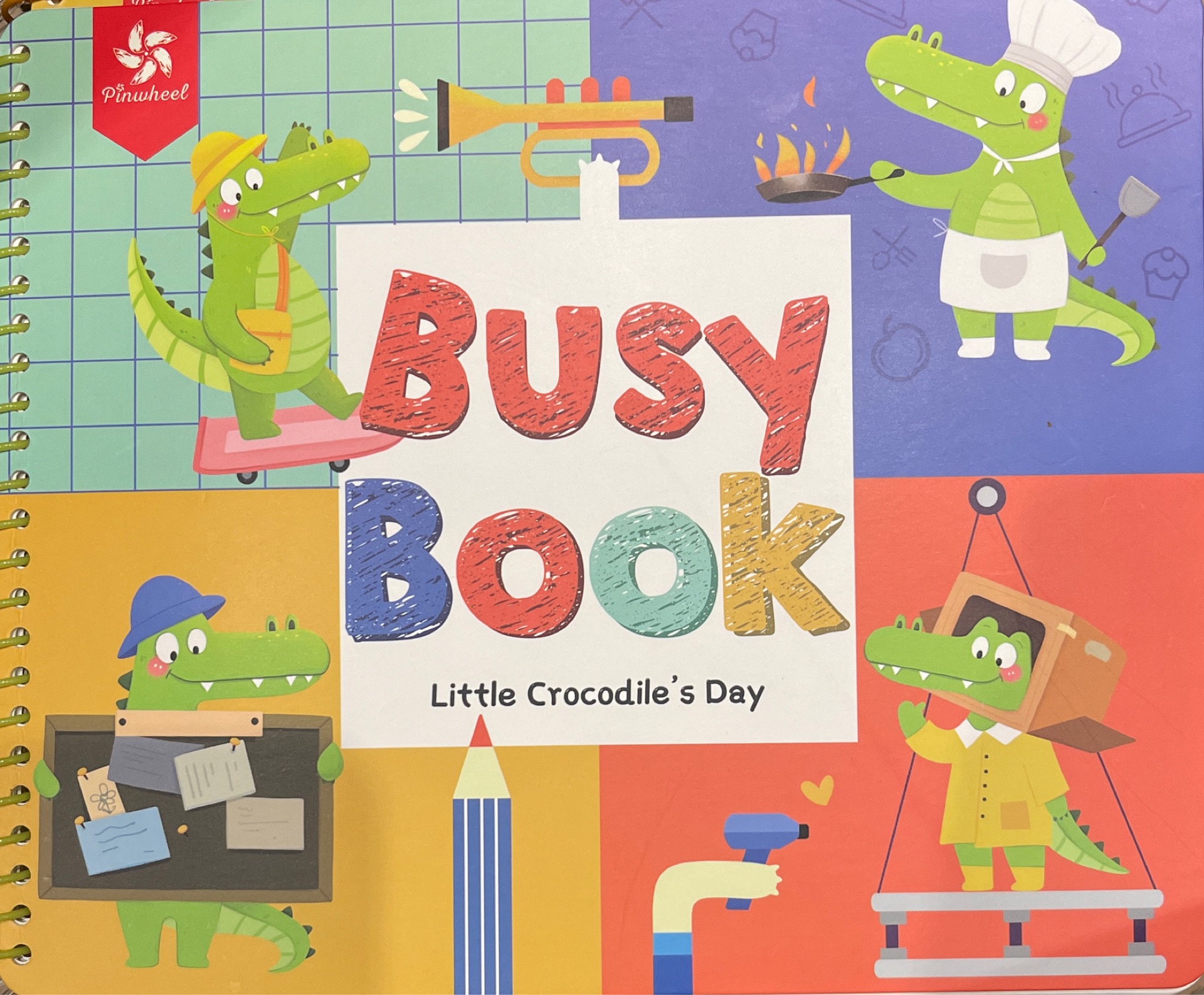 Busy Book Little crocodile's day