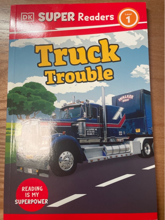 DK Super Reader Truck Trouble Level 1