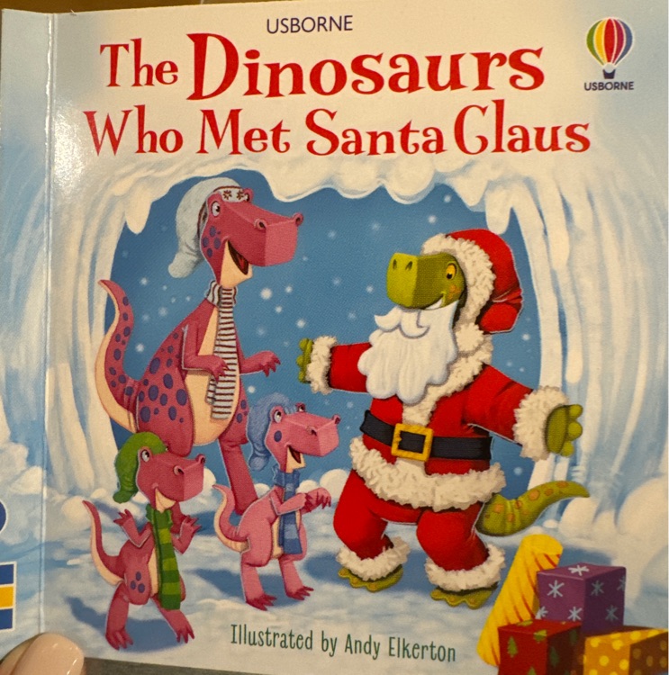 The dinosaurs who met Santa Claus