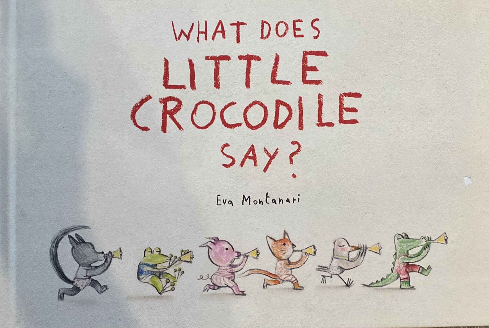 what does little crocodile say ?