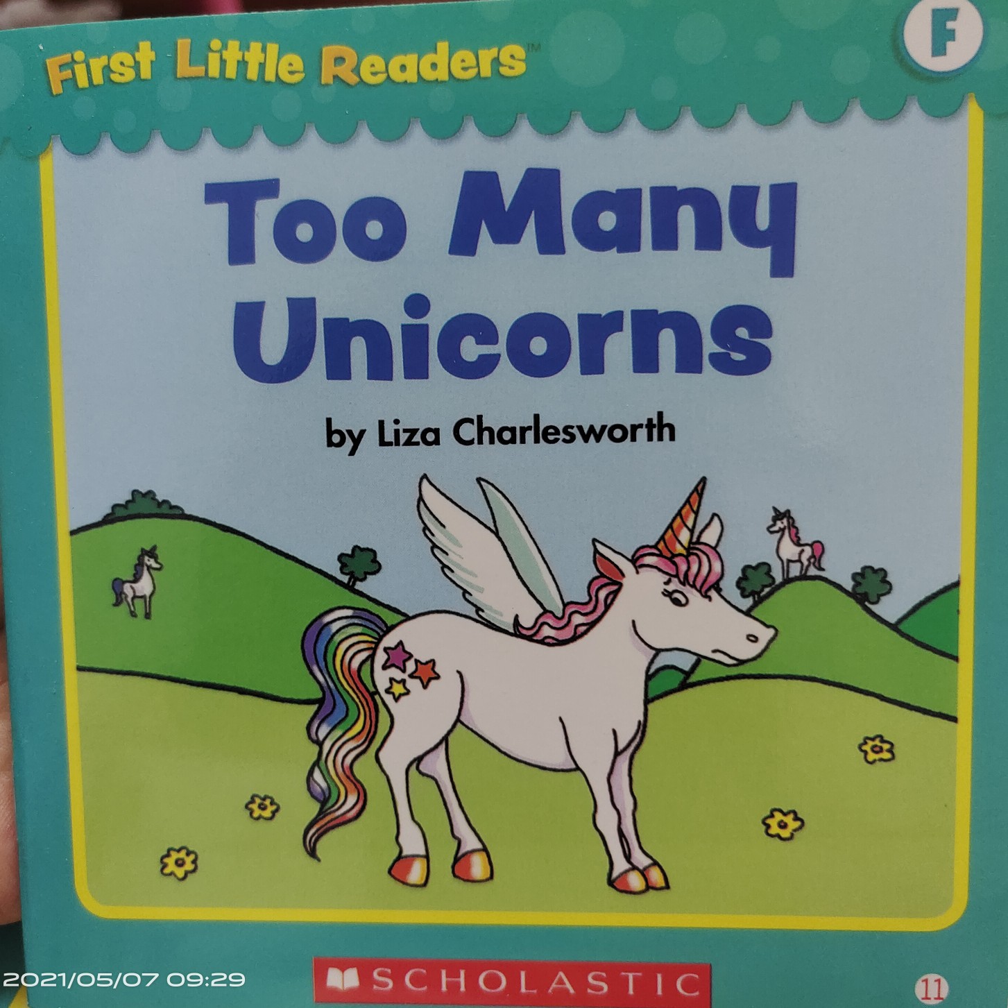 First Little Readers Level F: too many unicorns