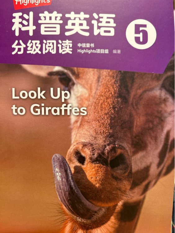 look up to giraffes