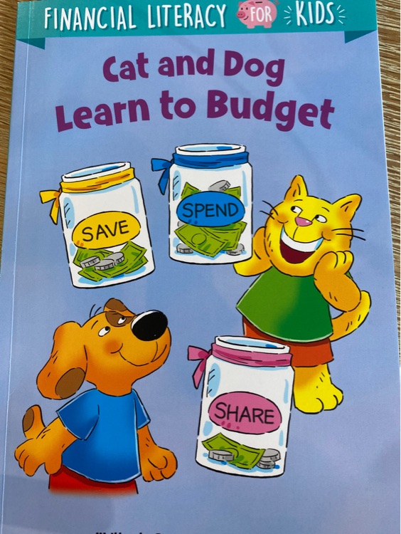 Cat and dog learn to budget