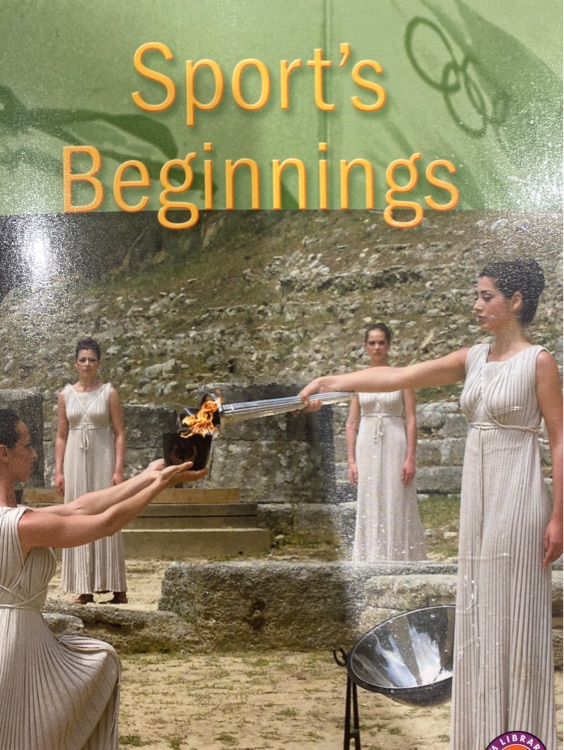 Sport's beginnings