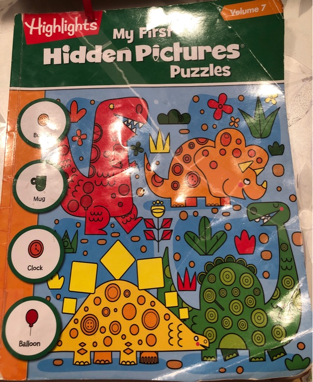 My first hidden picture puzzles volume 7