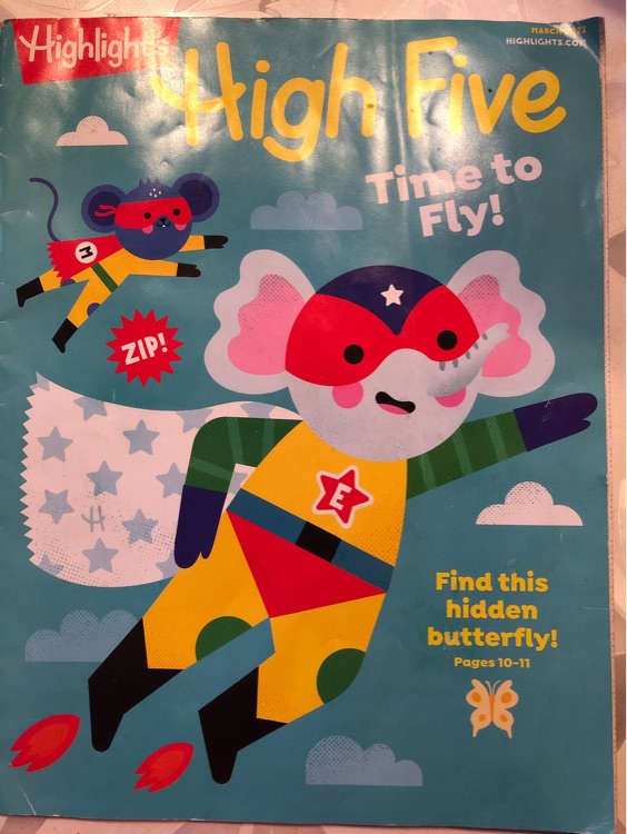 Highlights high five time to fly! March 2022