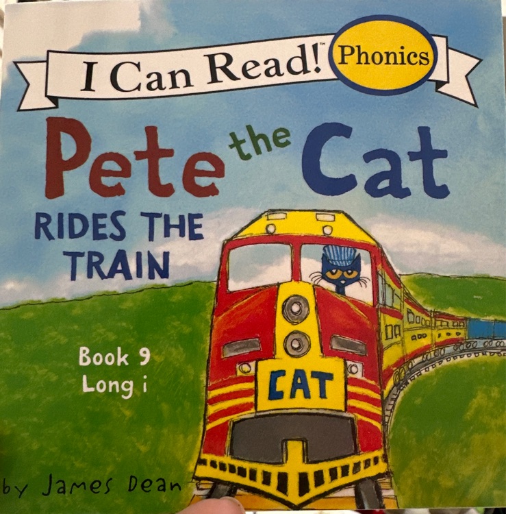 Pete the Cat Rides The Train