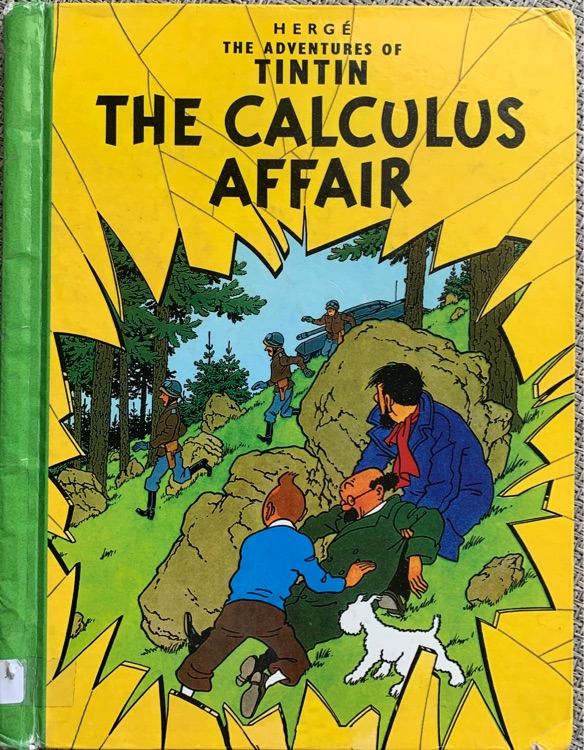 The adventures of TinTin: The Calculus Affair