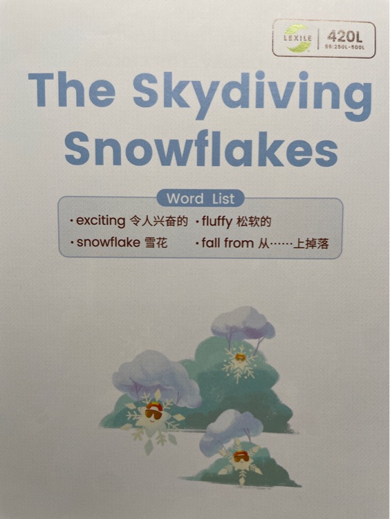 The Skydiving Snowflakes