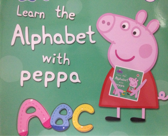 learn the alphabet with peppa