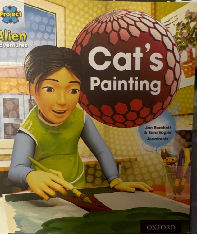 Project X:Allien Adventures: Cat's painting