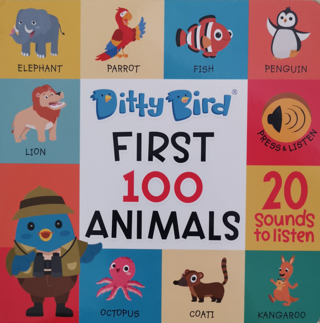 Ditty Bird First 100 Animals