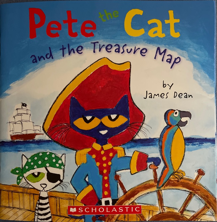 Pete the Cat and the Treasure Map