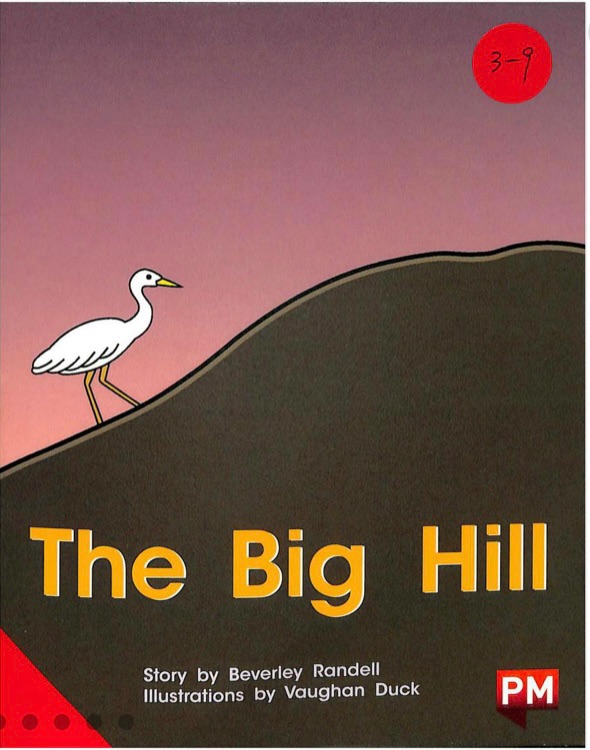 The Big Hill PM PLUS Level 3 Red