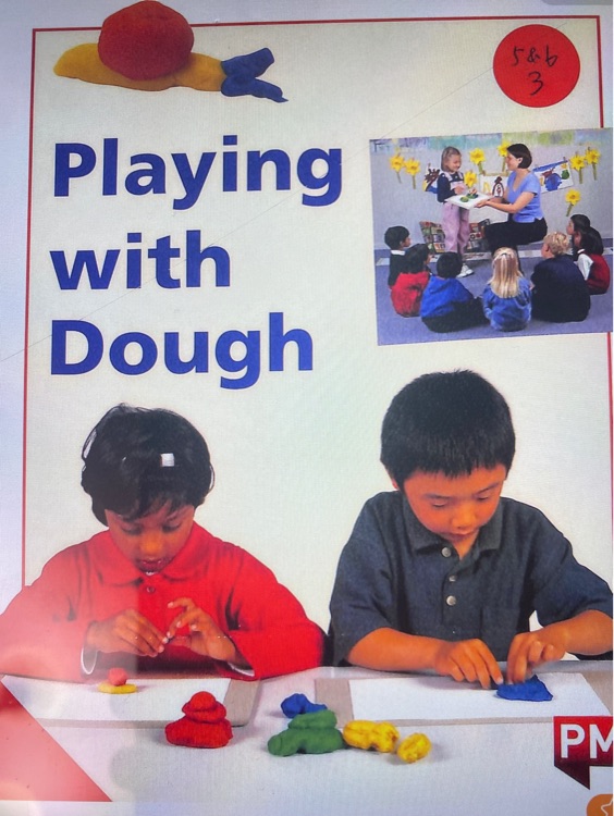 Playing with Dough PM PLUS Non Fiction Level 5&6 Play Red