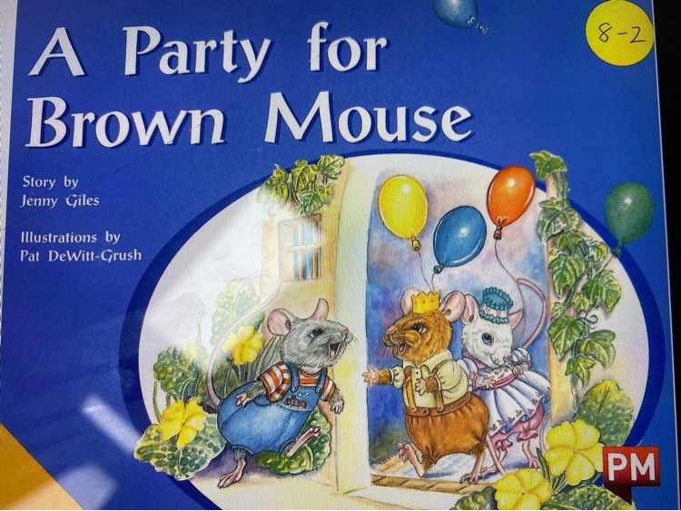 A Party for Brown Mouse PM PLUS Level 8 Yellow