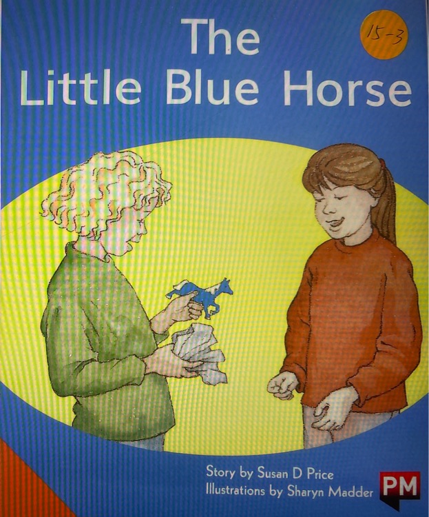 The Little Blue Horse PM Plus Orange 15