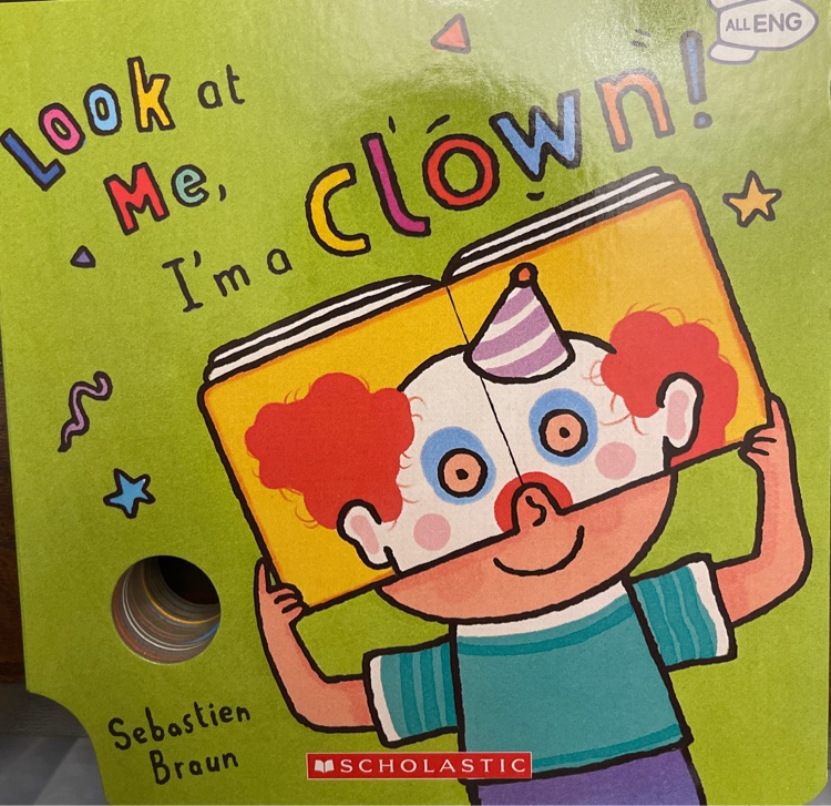 Look at me, I'm a clown!