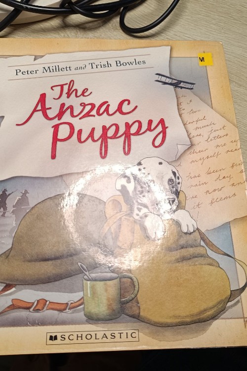 the anzac puppy