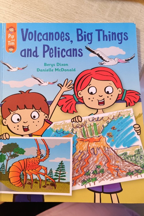 volcanoes big things and Pelicans