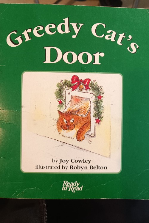 greedy cat's door