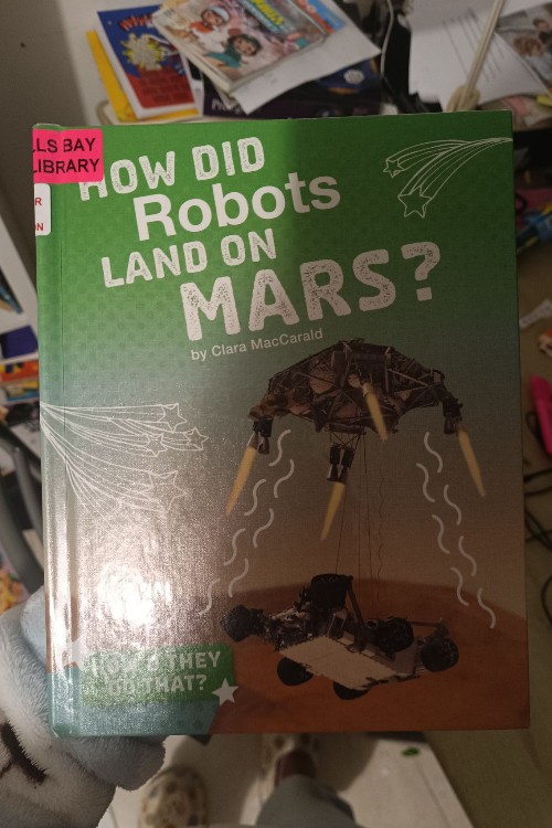 how did robots land on mars