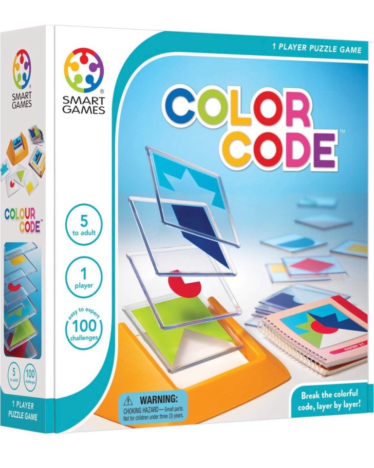 sg顏色解碼(Colour Code)(Smart Games 經(jīng)典系列)(sg桌游4+)