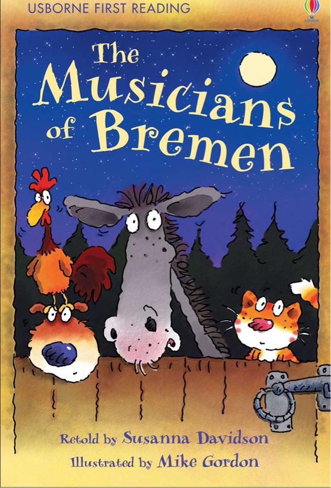 My second Reading Library: The Musicians of Bremen