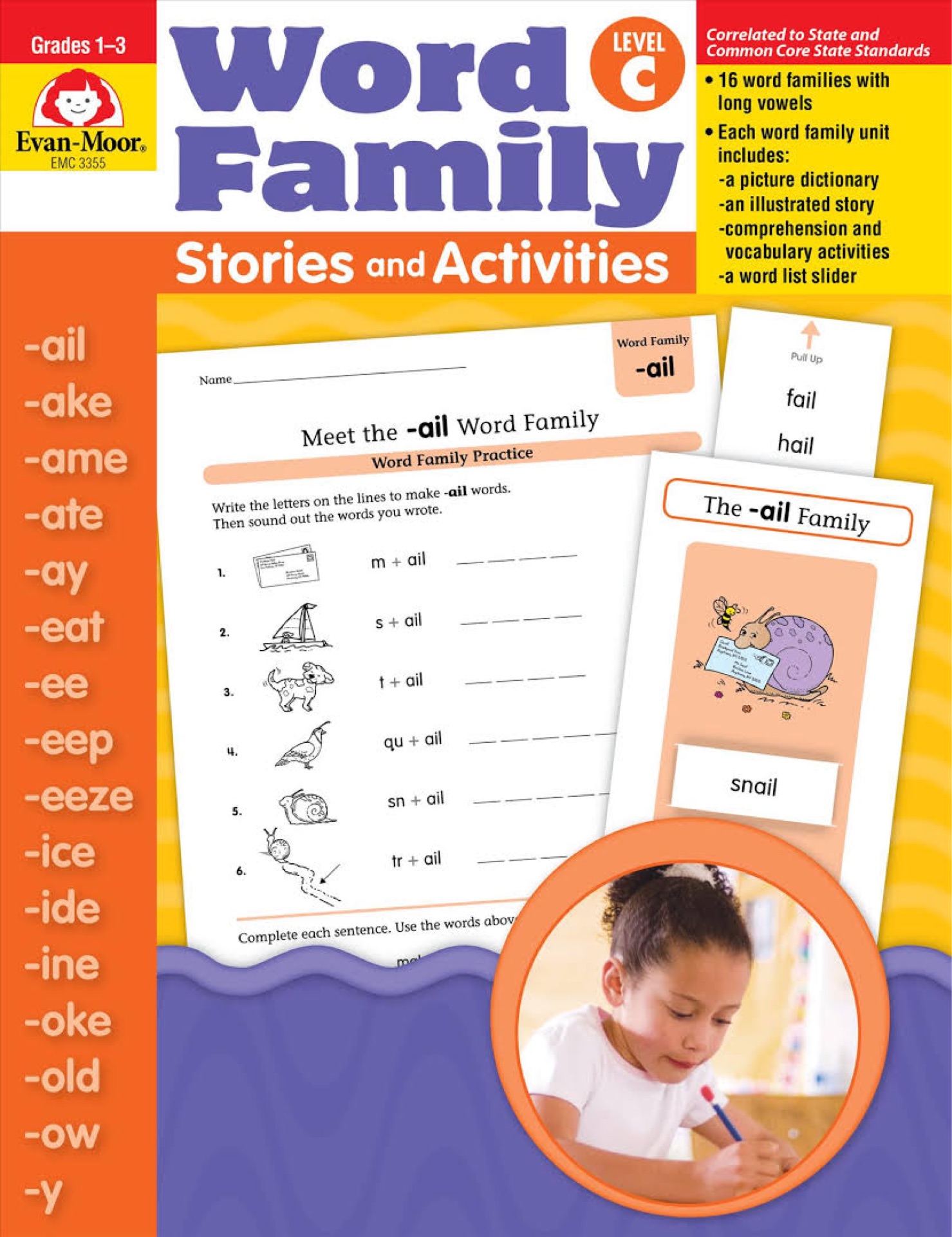 Word Family Stories And Activities,  Level C