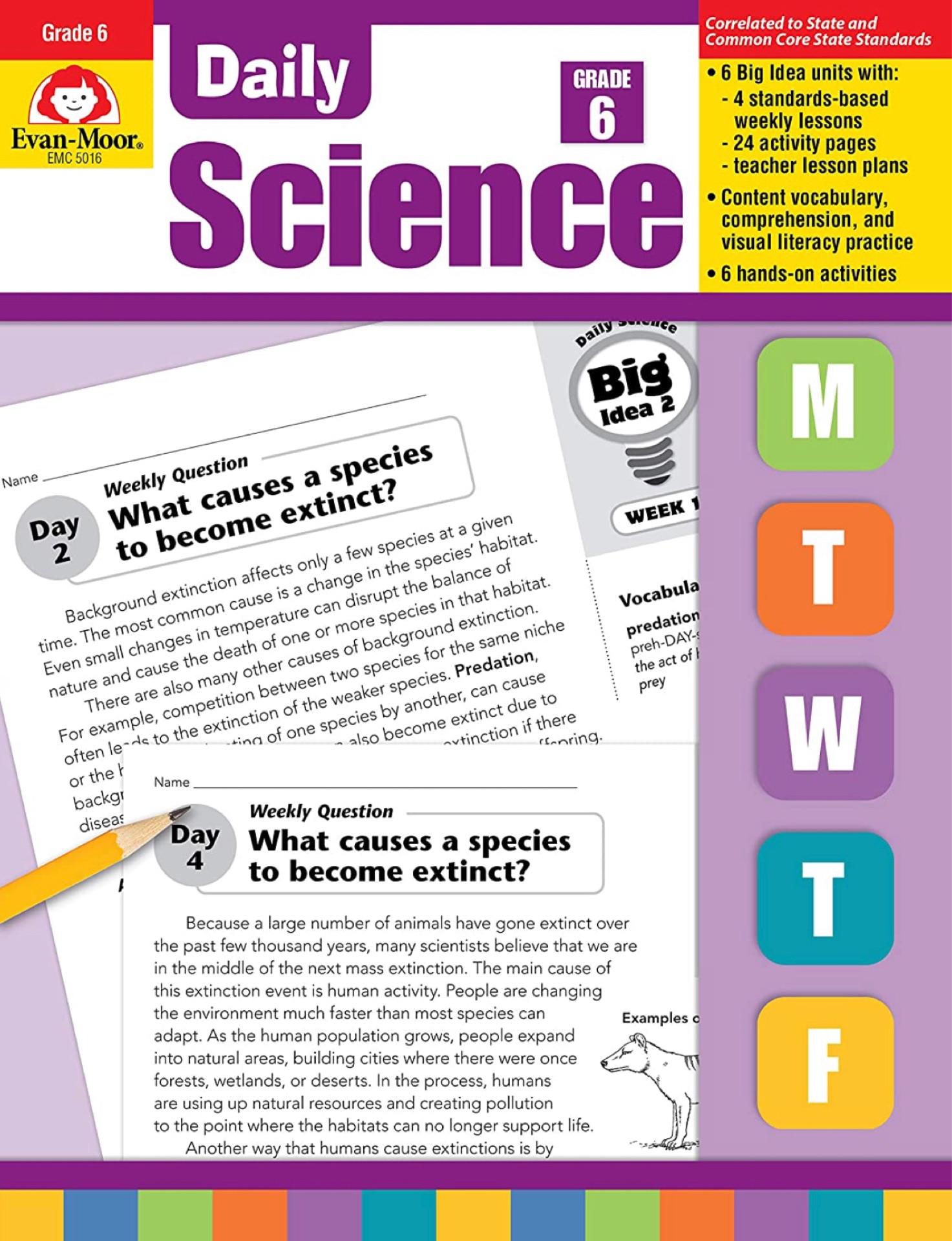 Daily Science, Grade 6 (Daily Practice Books)