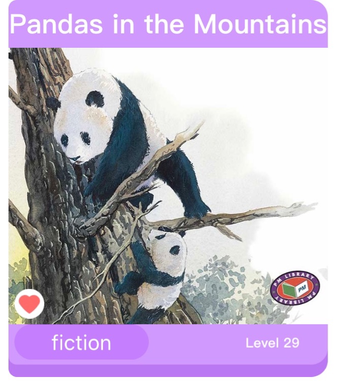 Pandas in the Mountains PM Gold Set C