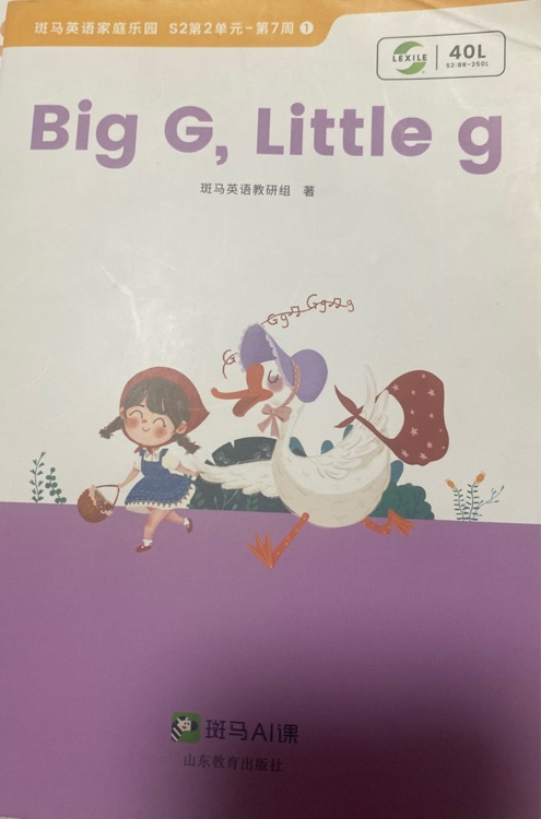 斑馬S2 Big G little g